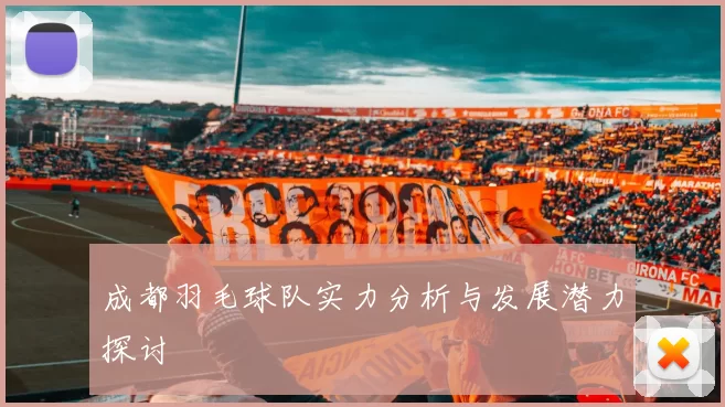 成都羽毛球队实力分析与发展潜力探讨