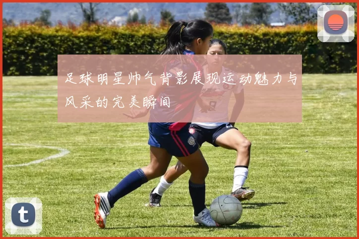 足球明星帅气背影展现运动魅力与风采的完美瞬间